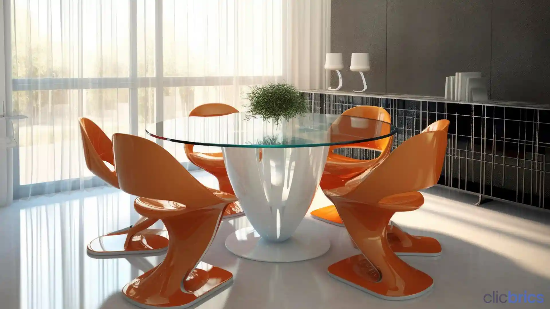 modern dining table